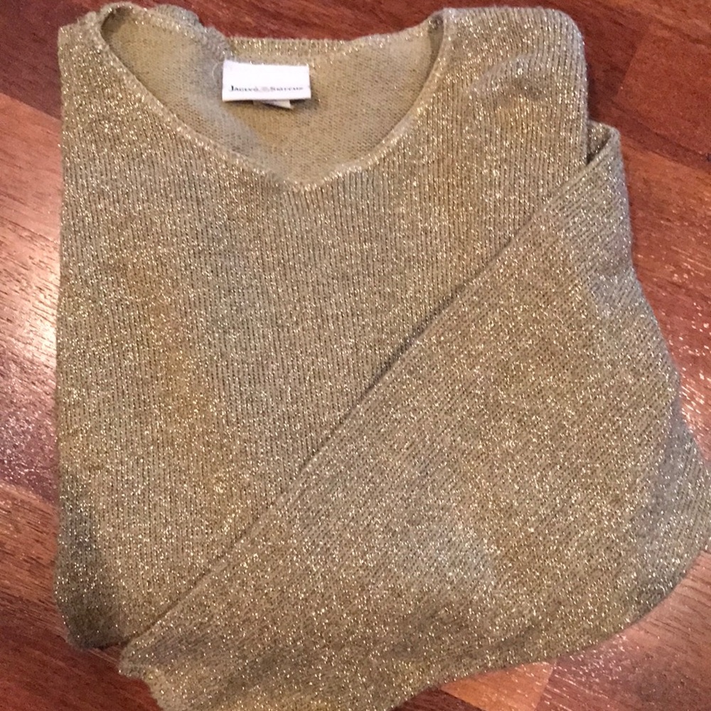 Gold Glitter Sweater